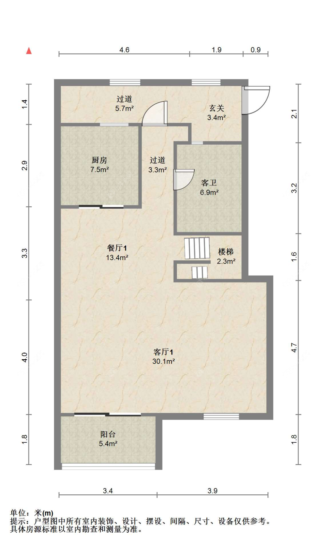苏州碧桂园天玺在售二手房源户型图_小牛看房