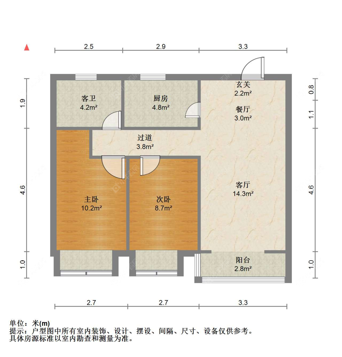 苏州悦隆新村在售二手房源户型图_小牛看房