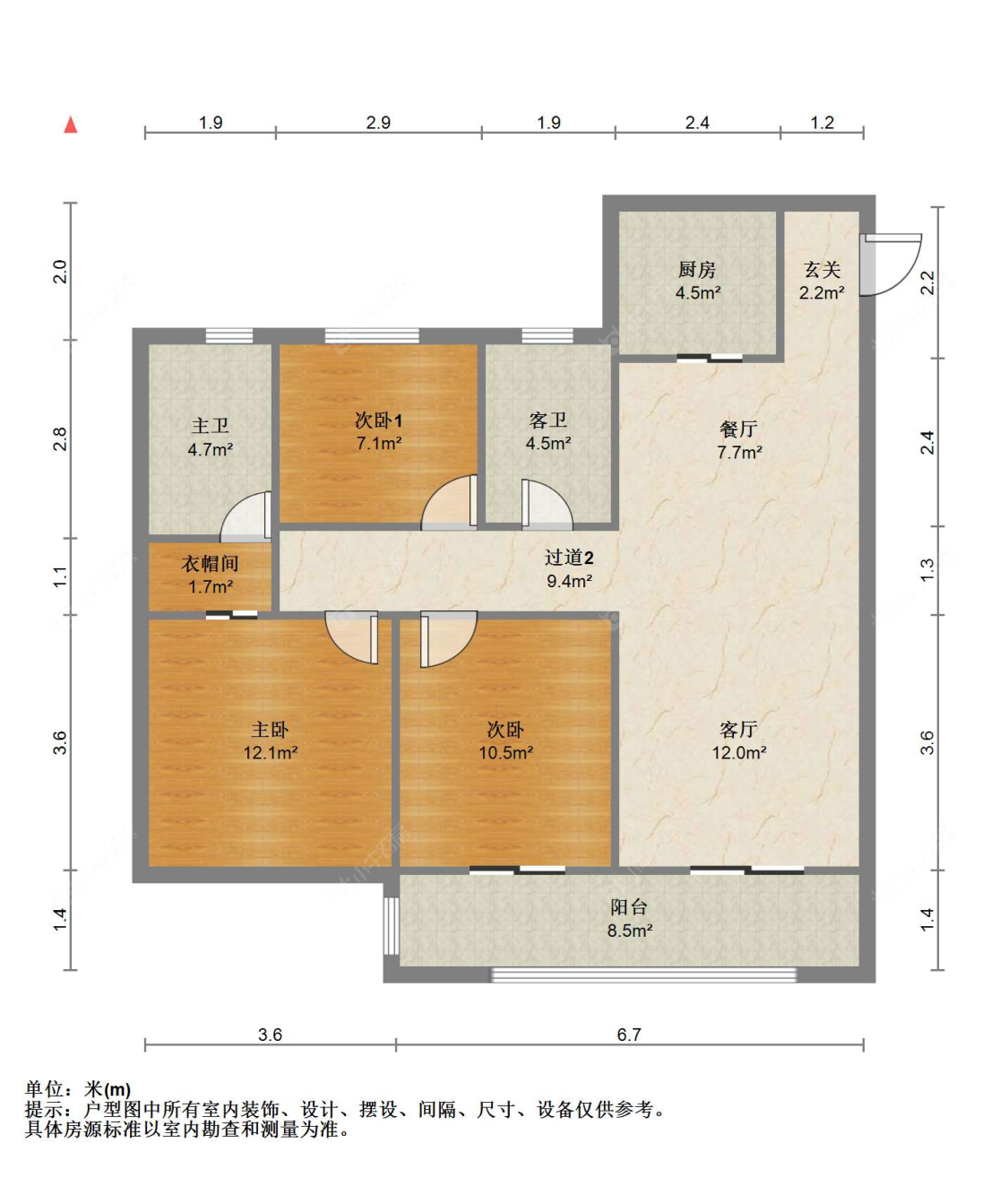 苏州金茂悦湖雅居在售二手房源户型图_小牛看房