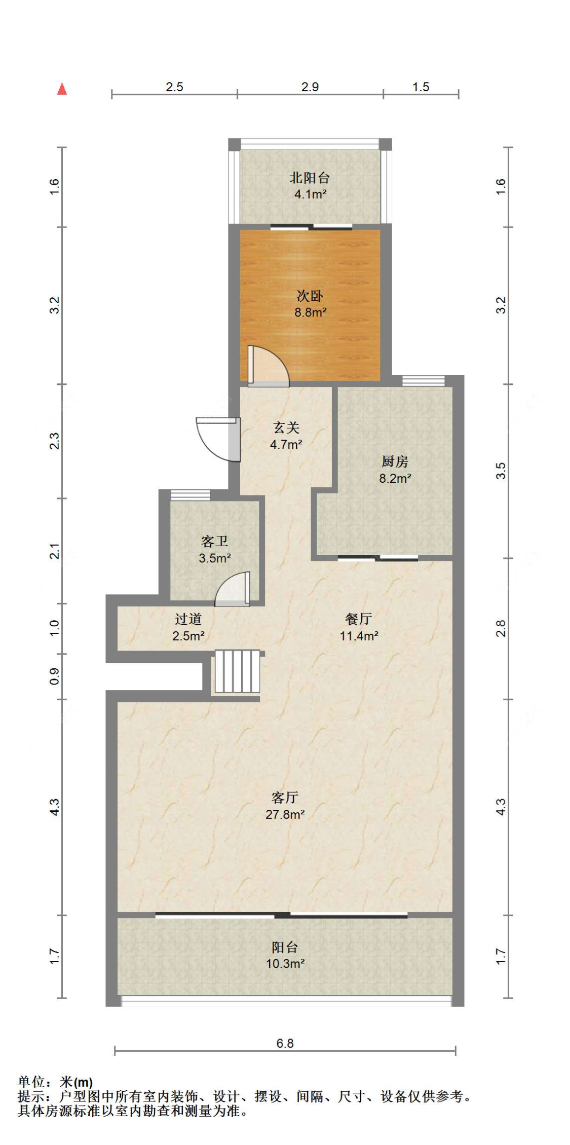 苏州建发泱誉在售二手房源户型图_小牛看房