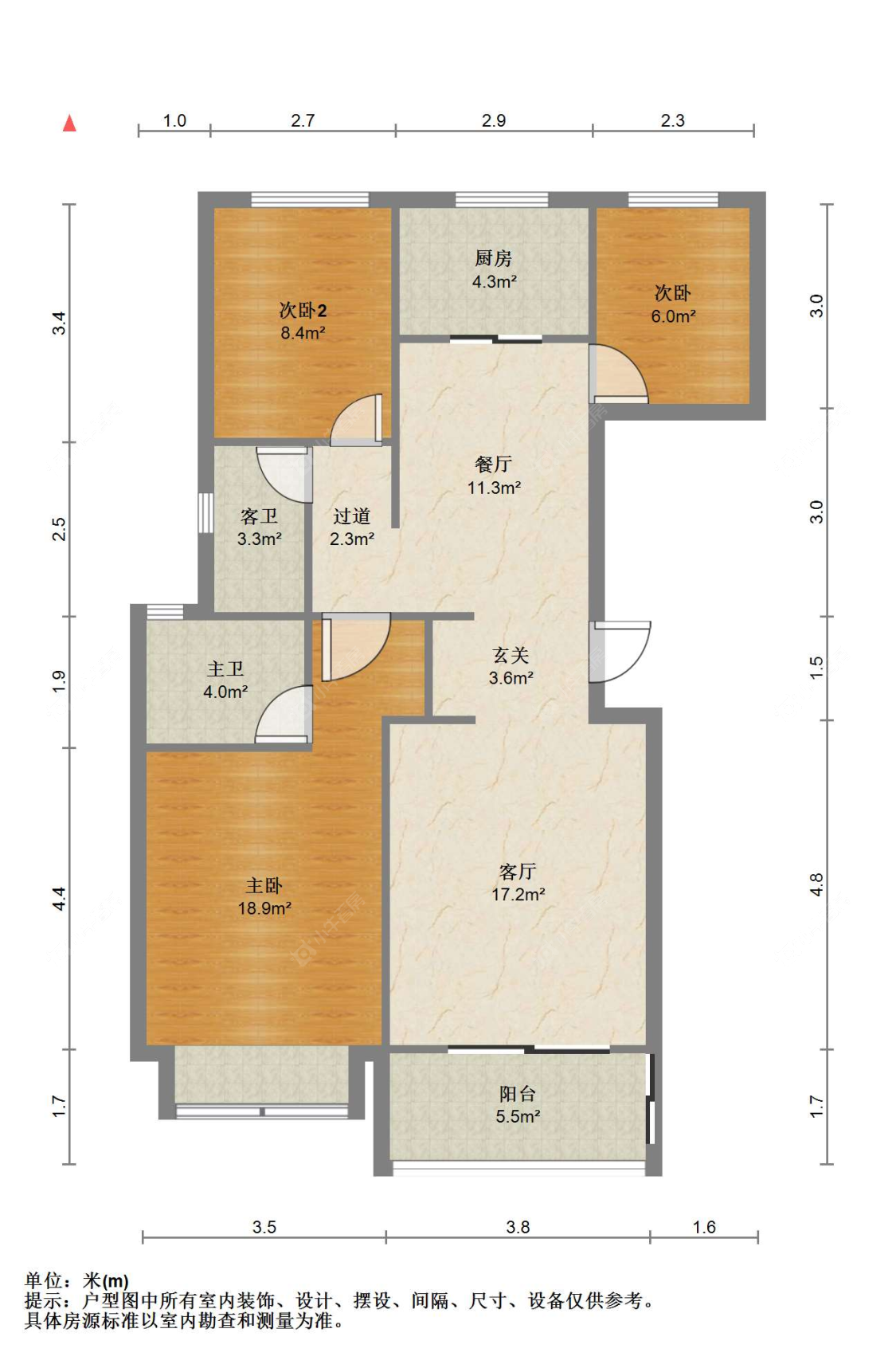 苏州建发泱誉在售二手房源户型图_小牛看房