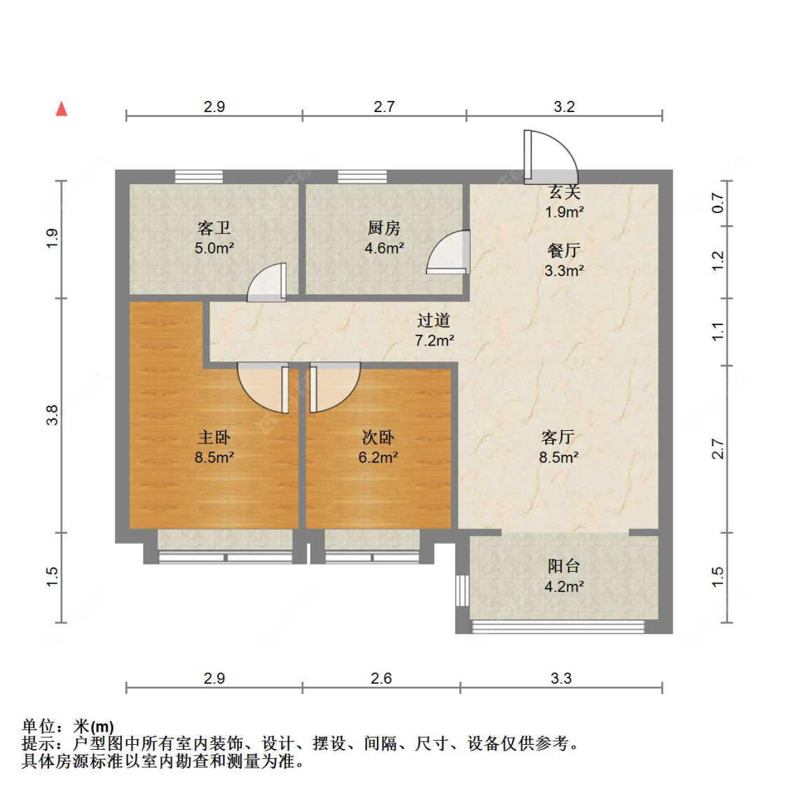 苏州悦隆新村在售二手房源户型图_小牛看房