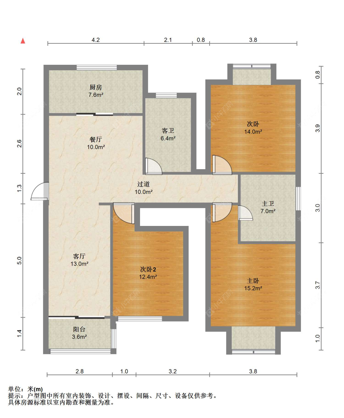 苏州南新花苑在售二手房源户型图_小牛看房