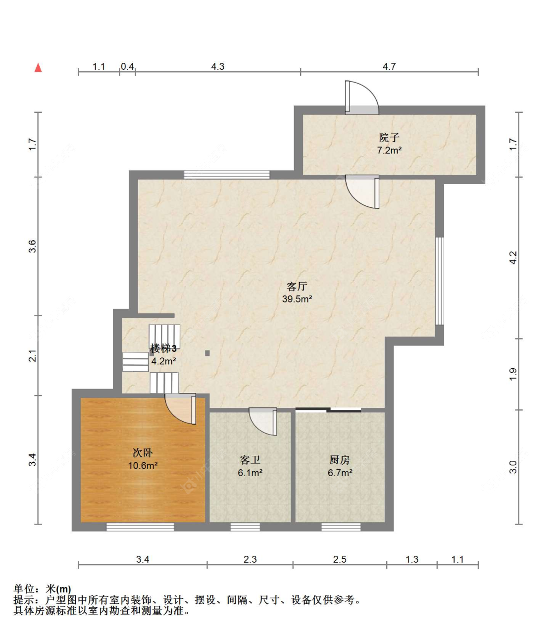 苏州阅塘名邸(别墅)在售二手房源户型图_小牛看房
