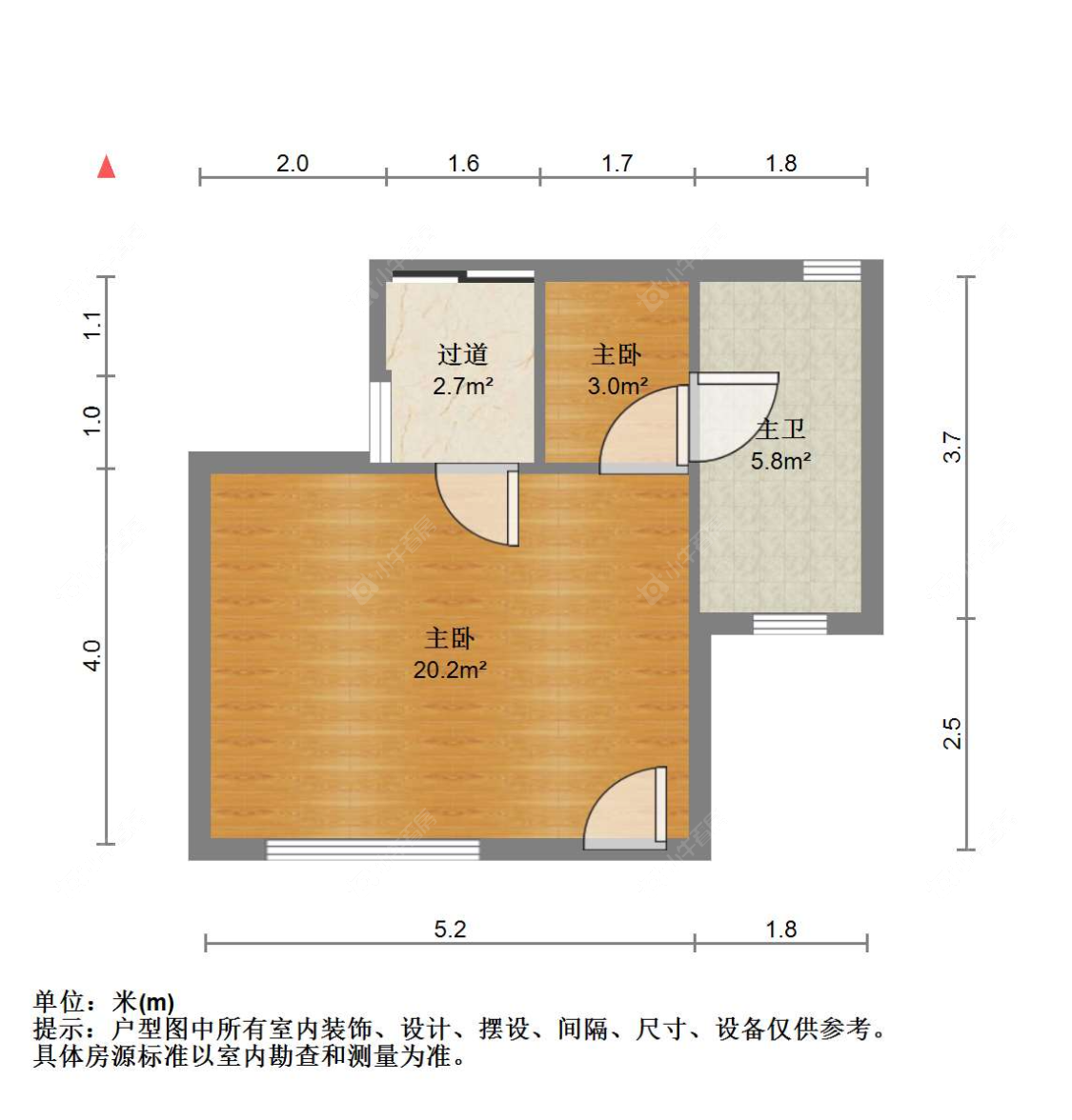 苏州江城源著花苑在售二手房源户型图_小牛看房