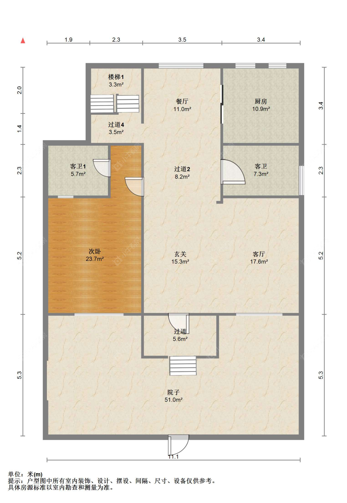 苏州荣盛锦苑在售二手房源户型图_小牛看房