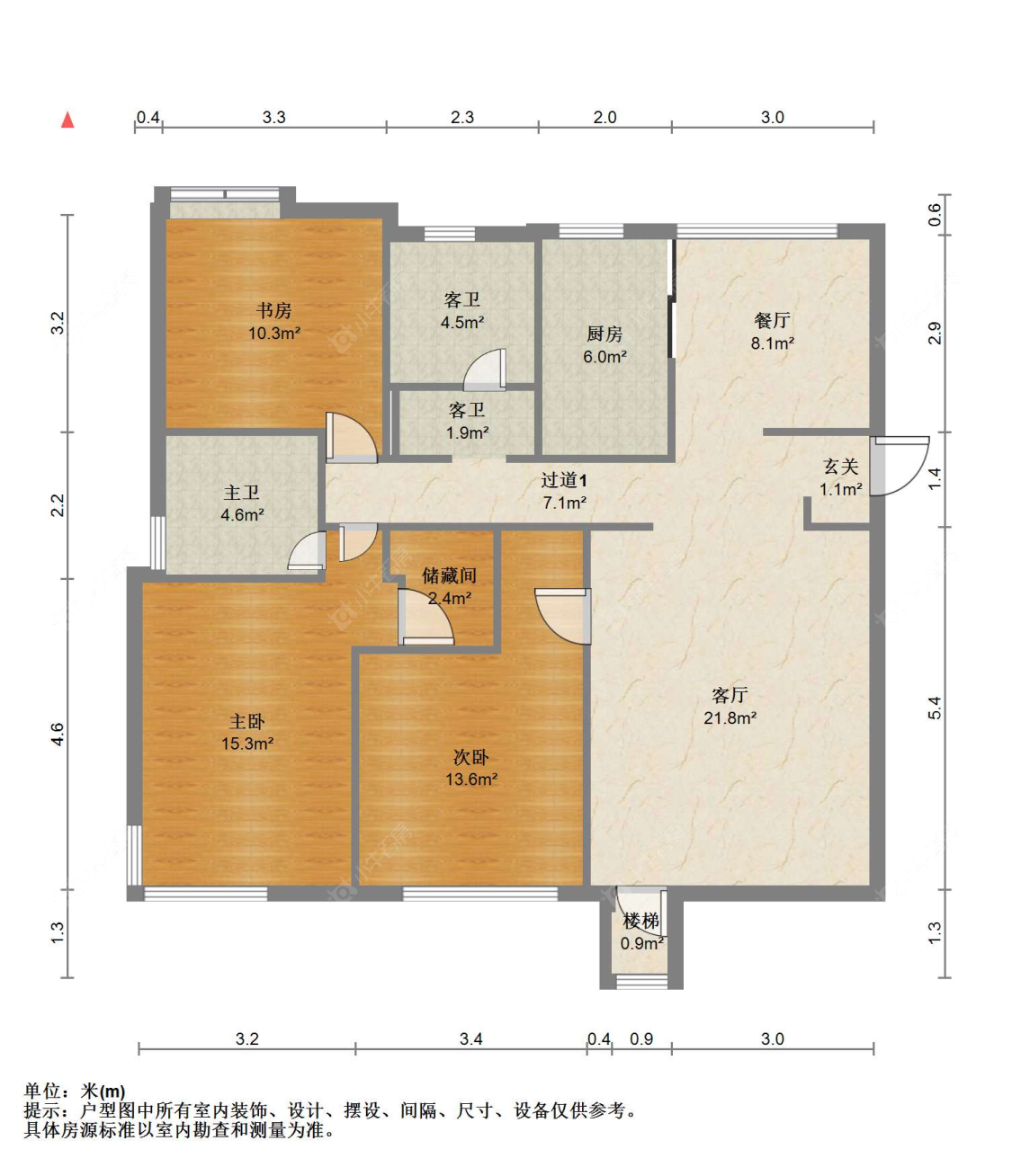 苏州汇景豪苑在售二手房源户型图_小牛看房