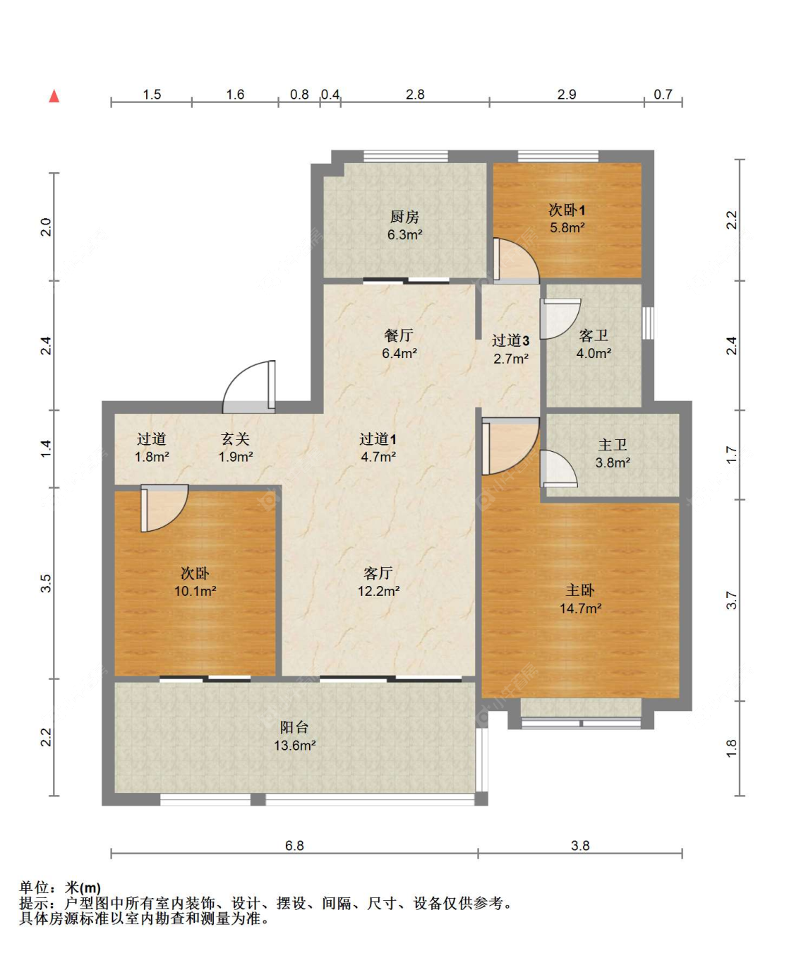 苏州碧桂园凤凰台在售二手房源户型图_小牛看房