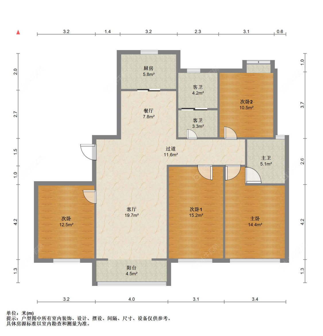 苏州新乘北苑四期在售二手房源户型图_小牛看房