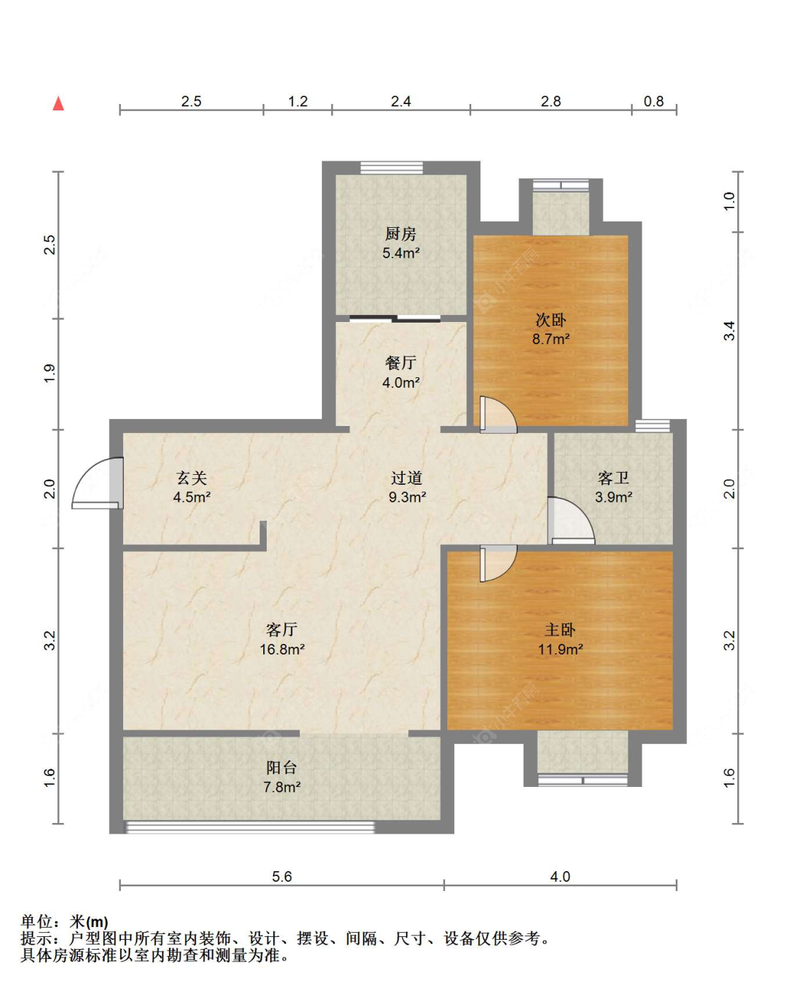 苏州新乘北苑四期在售二手房源户型图_小牛看房