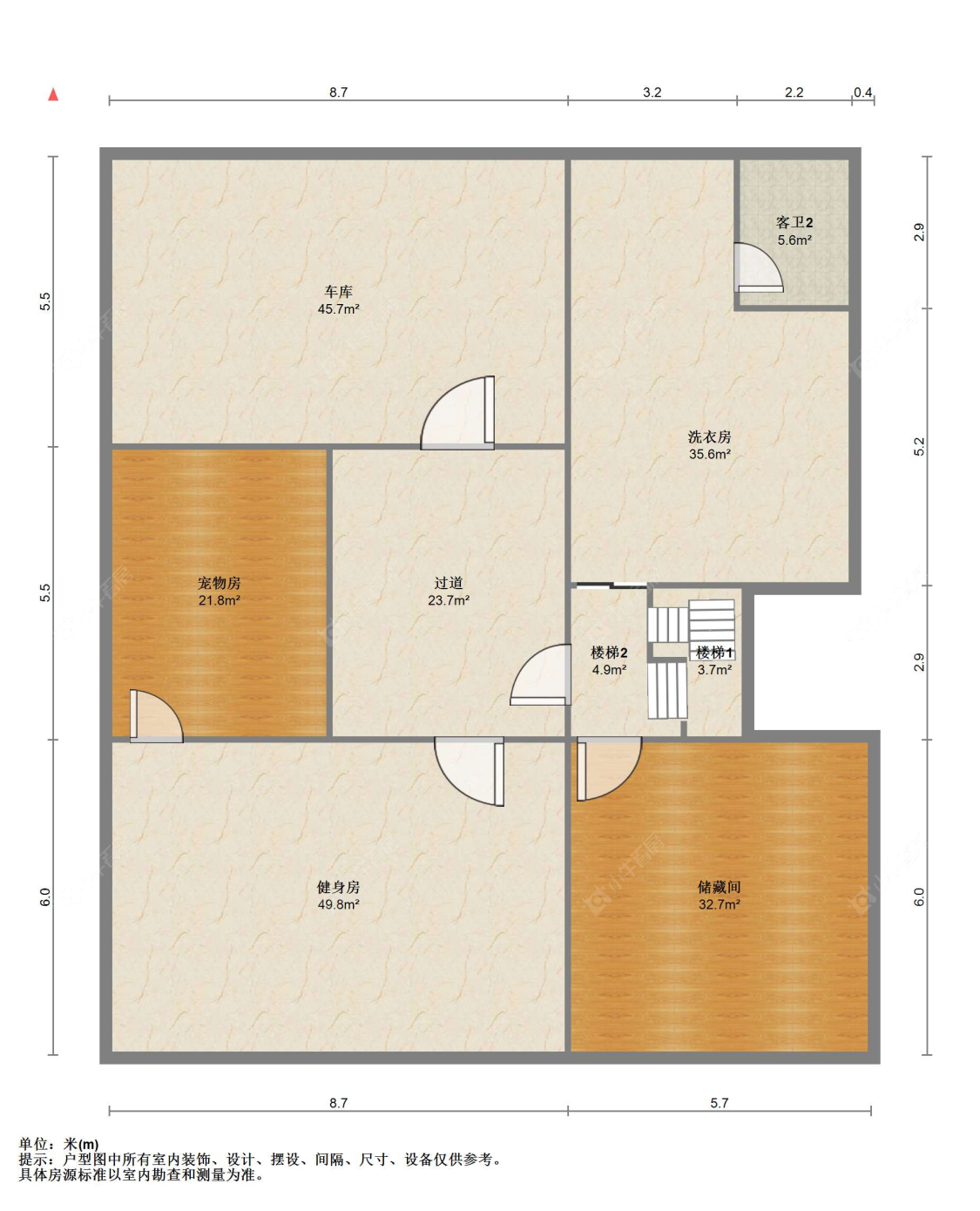 苏州世茂九溪墅(别墅)在售二手房源户型图_小牛看房