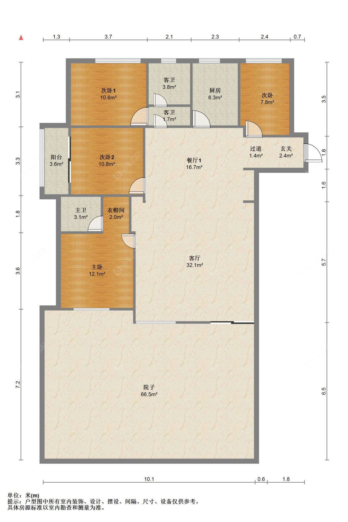 苏州汇金新城在售二手房源户型图_小牛看房