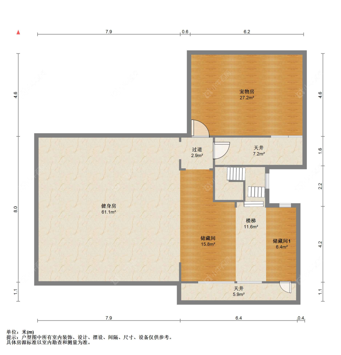 苏州世茂九溪墅(别墅)在售二手房源户型图_小牛看房