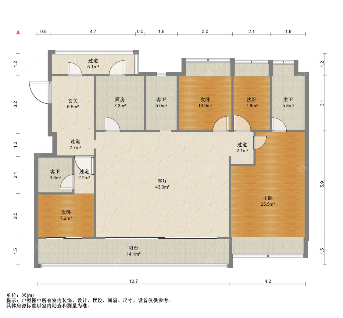 苏州建发和玺在售二手房源户型图_小牛看房