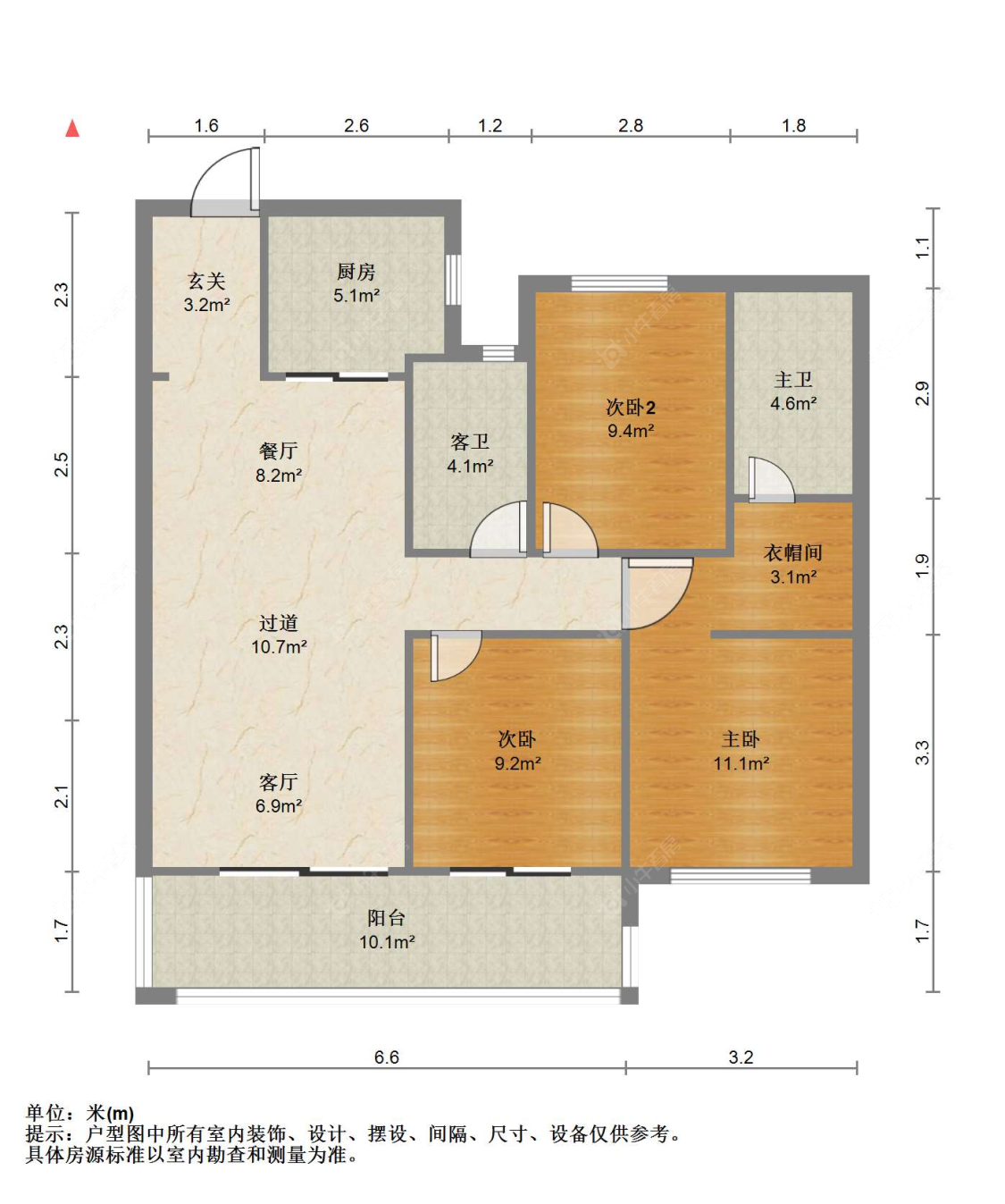 苏州世茂璀璨江南在售二手房源户型图_小牛看房