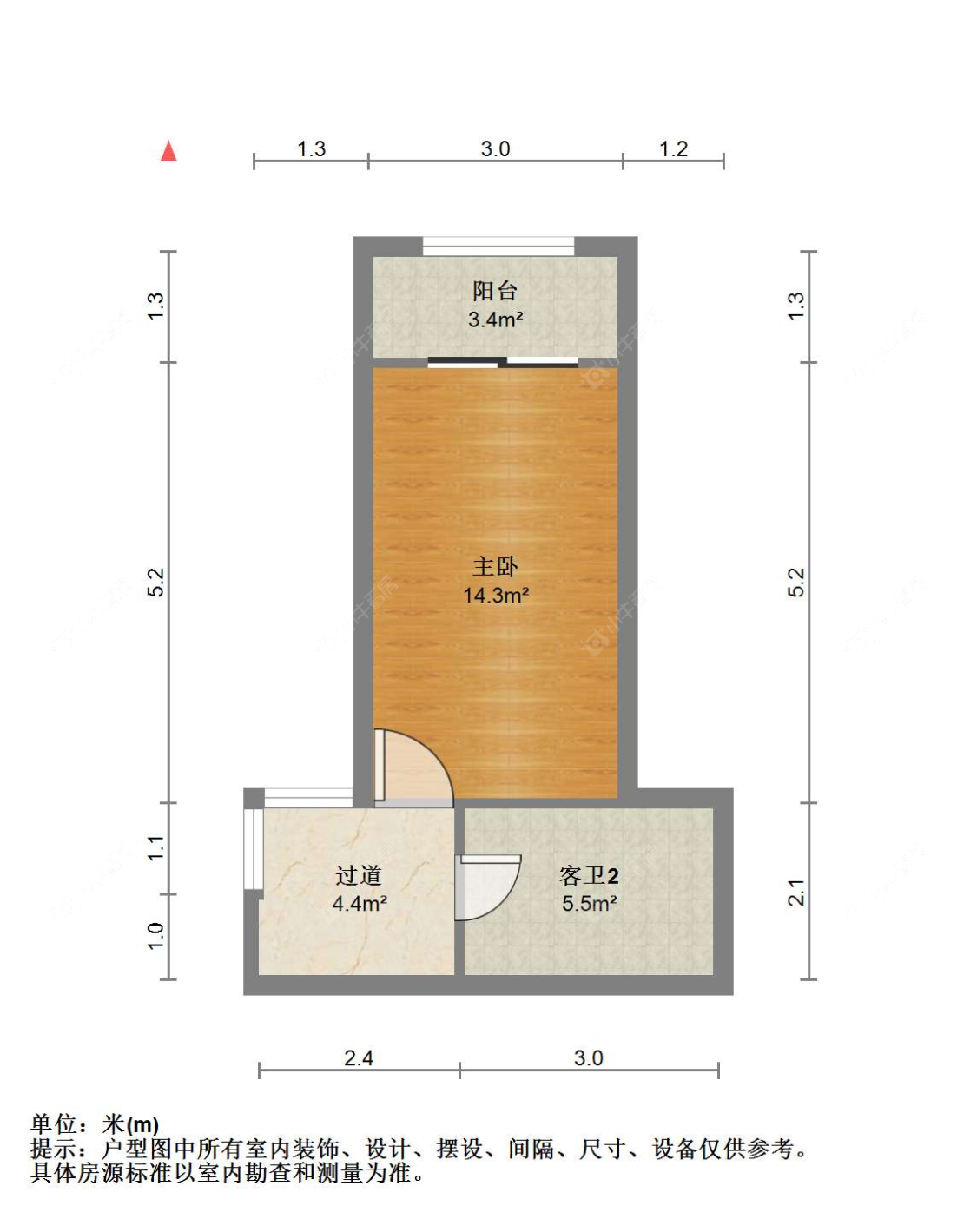 苏州中联铂悦在售二手房源户型图_小牛看房