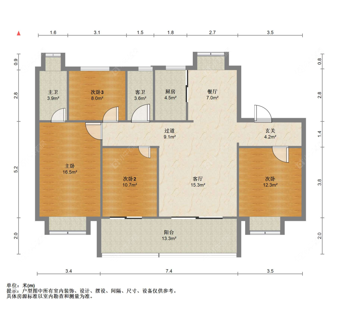 苏州碧桂园凤凰台在售二手房源户型图_小牛看房