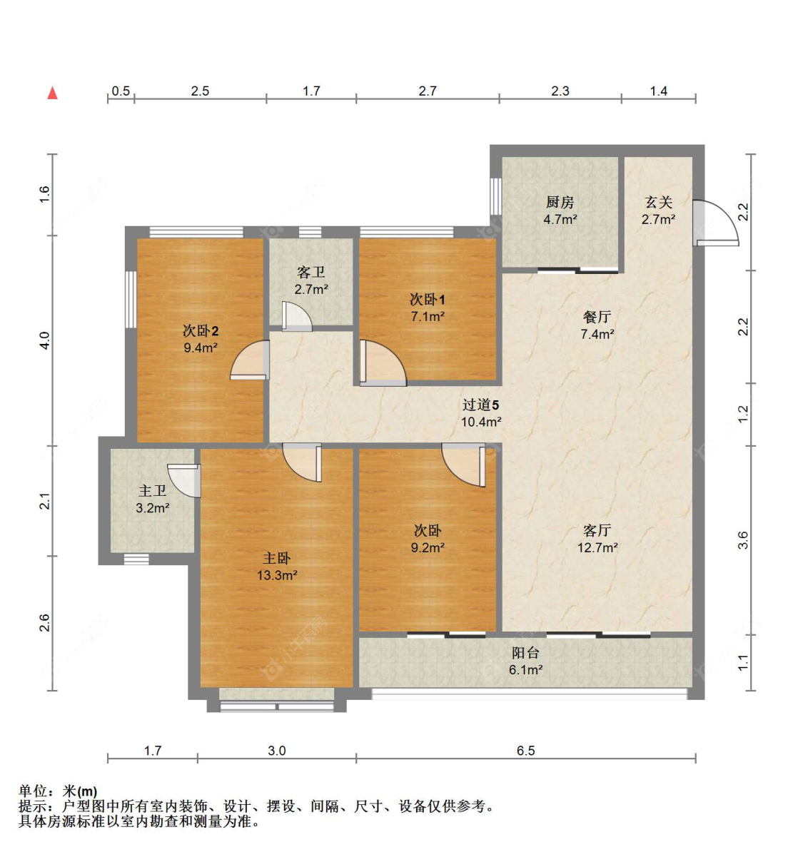 苏州建发和玺在售二手房源户型图_小牛看房