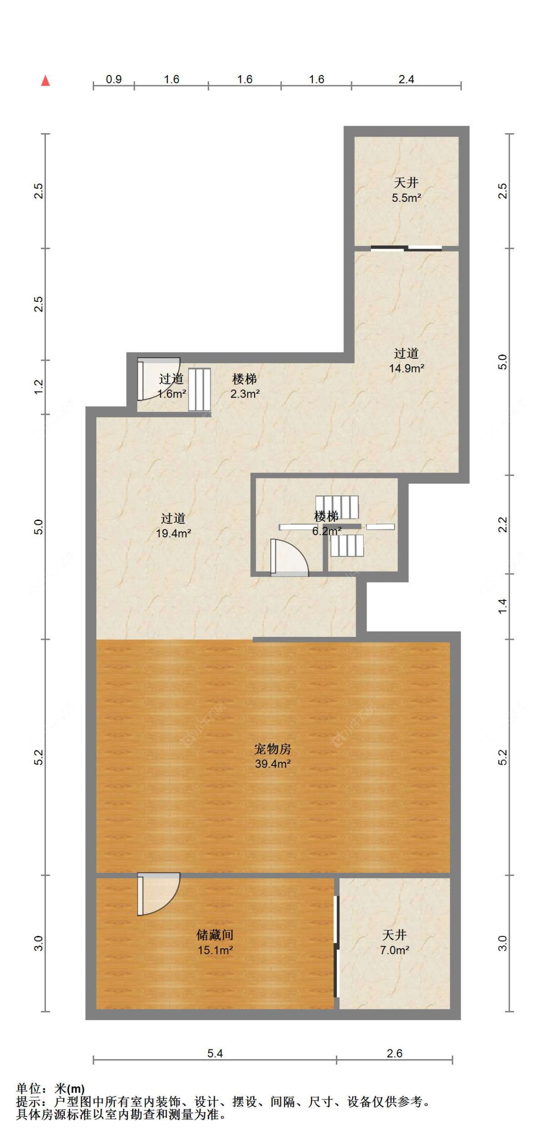 苏州世茂九溪墅(别墅)在售二手房源户型图_小牛看房