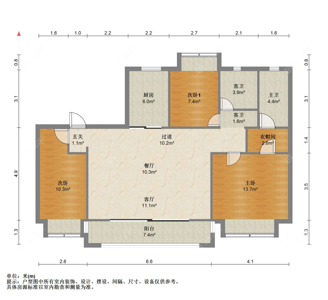 苏州朗诗乐府在售二手房源户型图_小牛看房