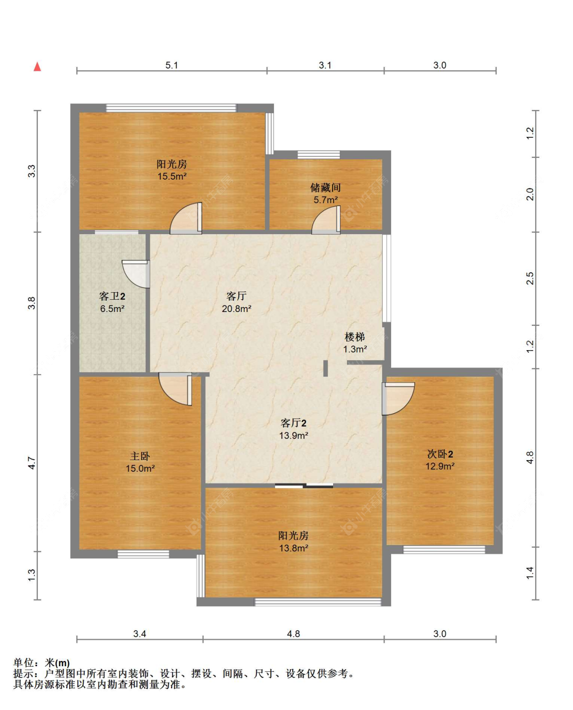 苏州东湖苑(南区)在售二手房源户型图_小牛看房