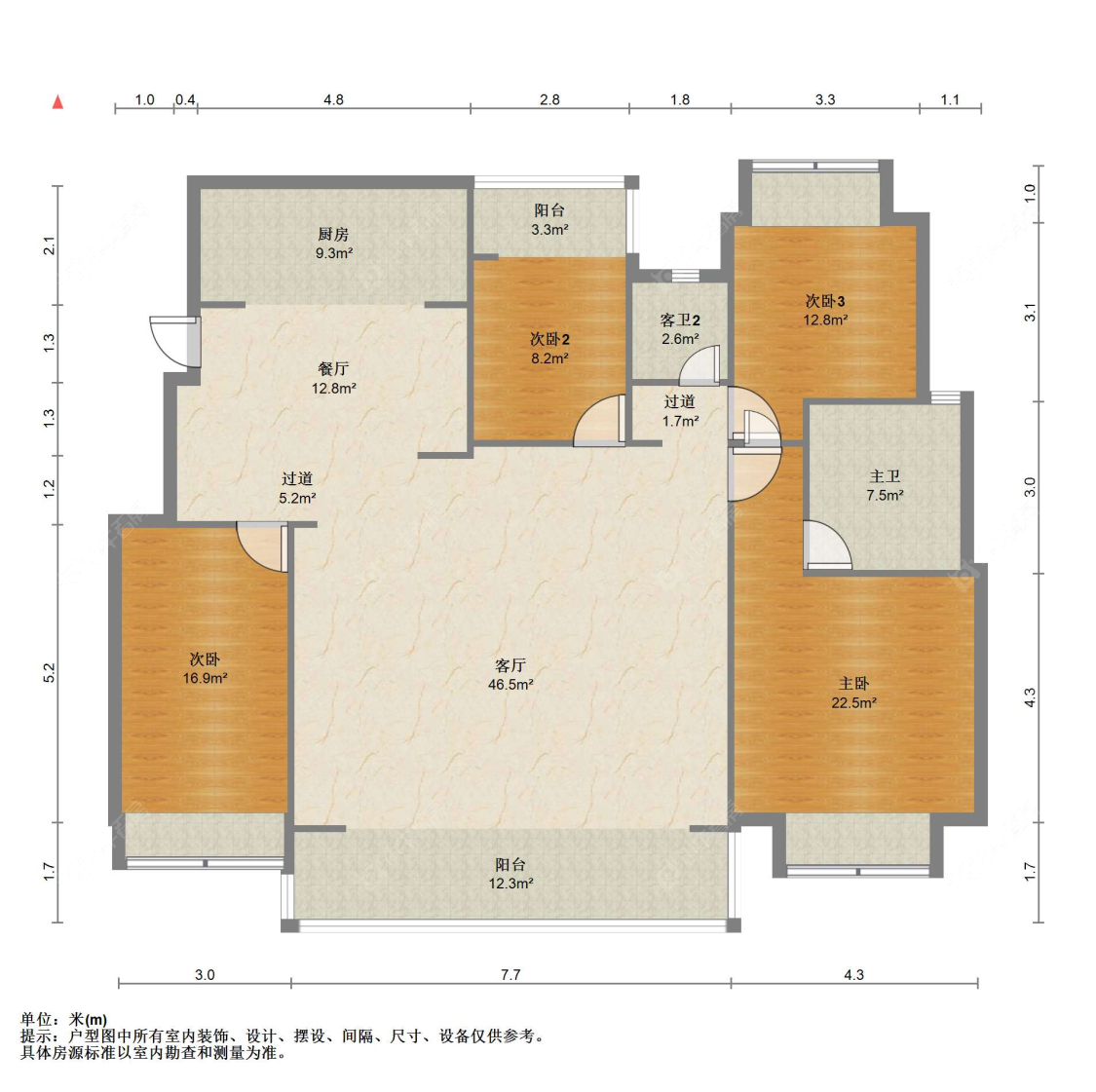 苏州爱情山河万物在售二手房源户型图_小牛看房