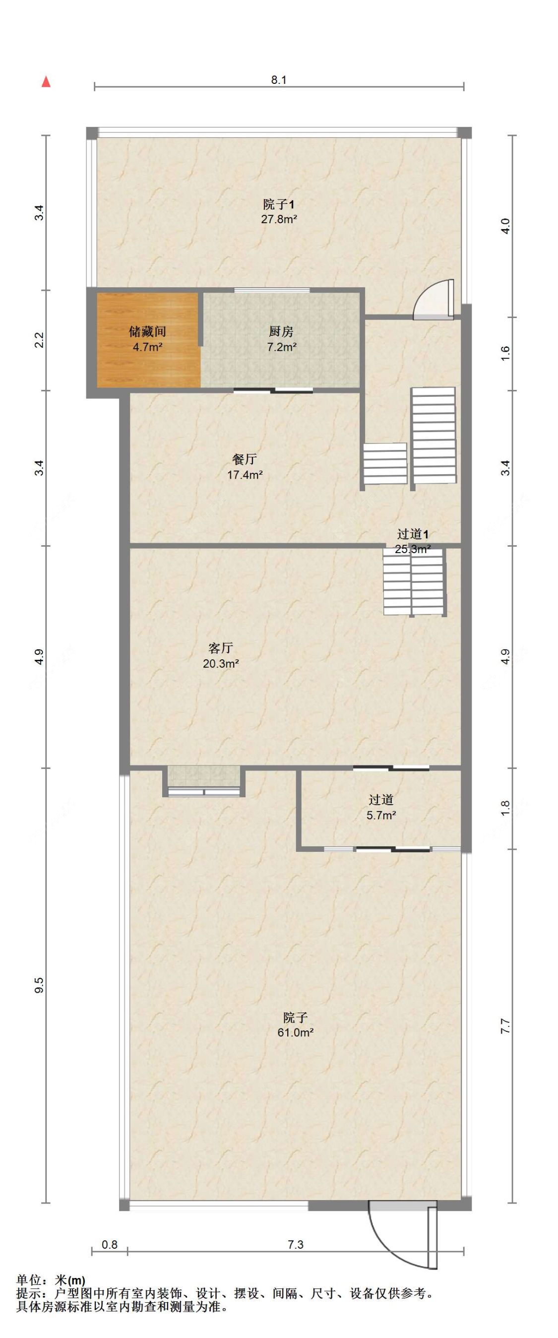 苏州帝景豪园在售二手房源户型图_小牛看房
