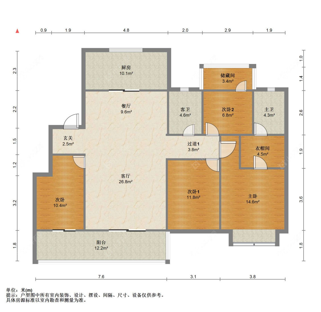苏州映月台在售二手房源户型图_小牛看房