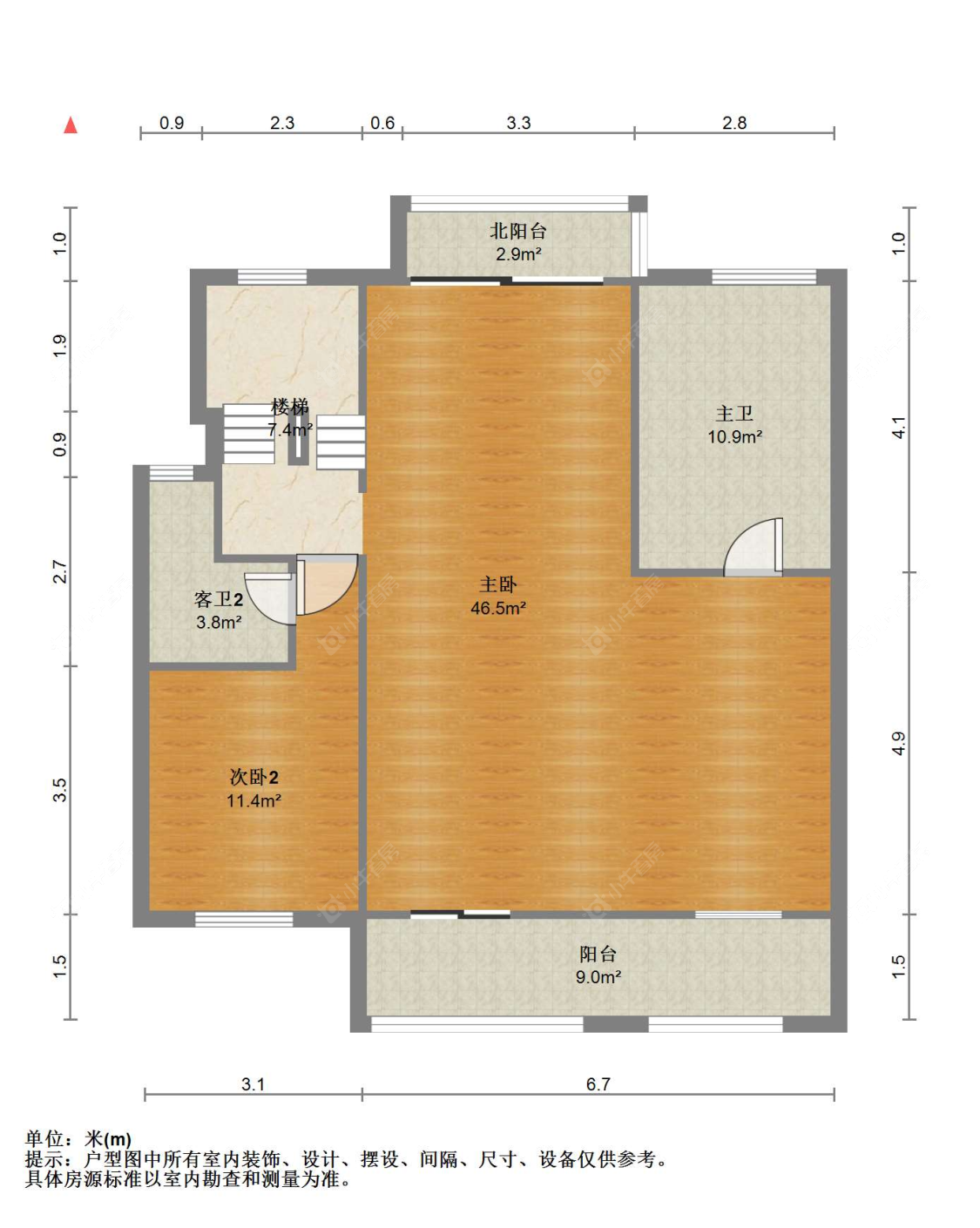 苏州莱顿小镇(别墅)在售二手房源户型图_小牛看房