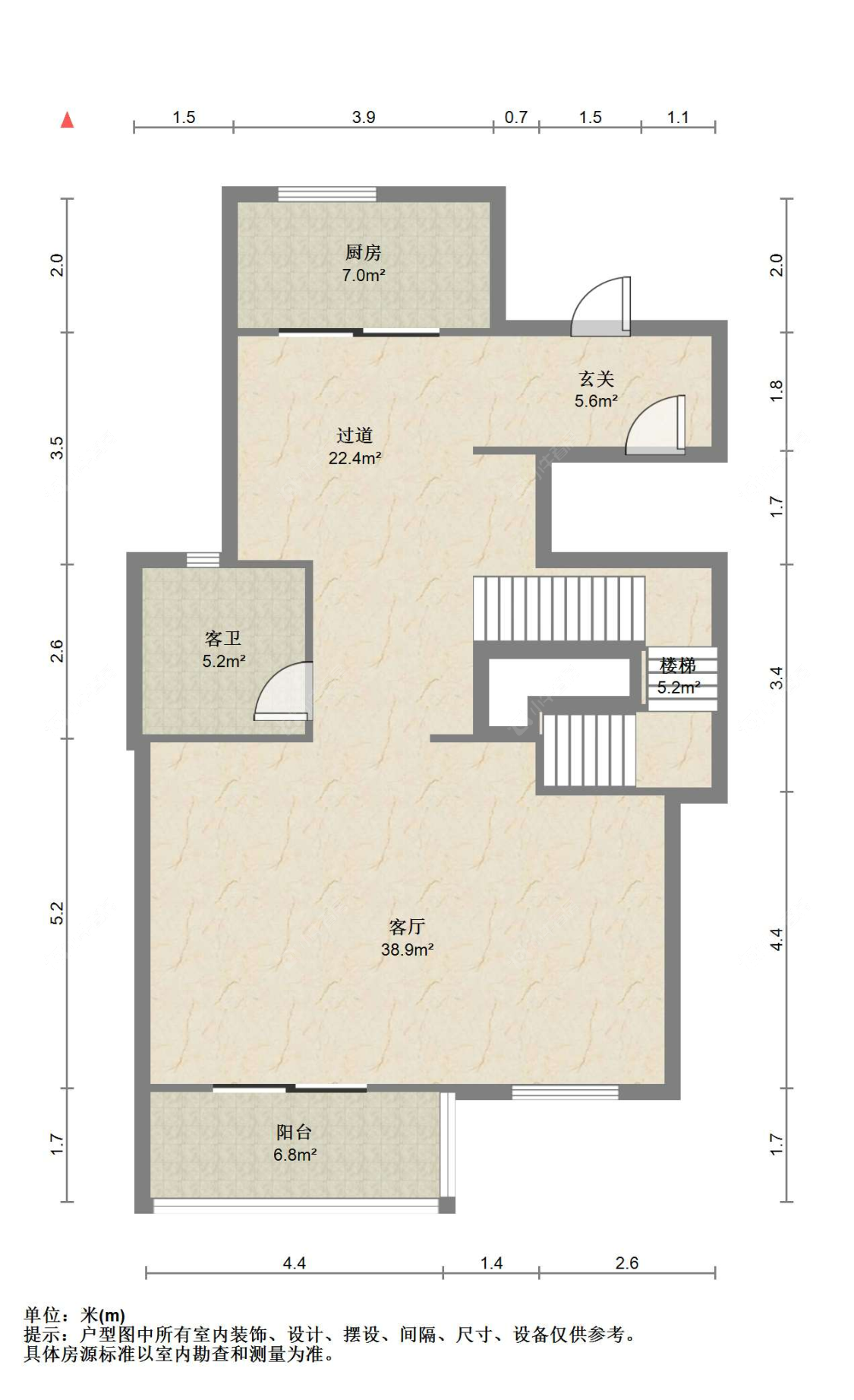 苏州世茂九溪墅(别墅)在售二手房源户型图_小牛看房