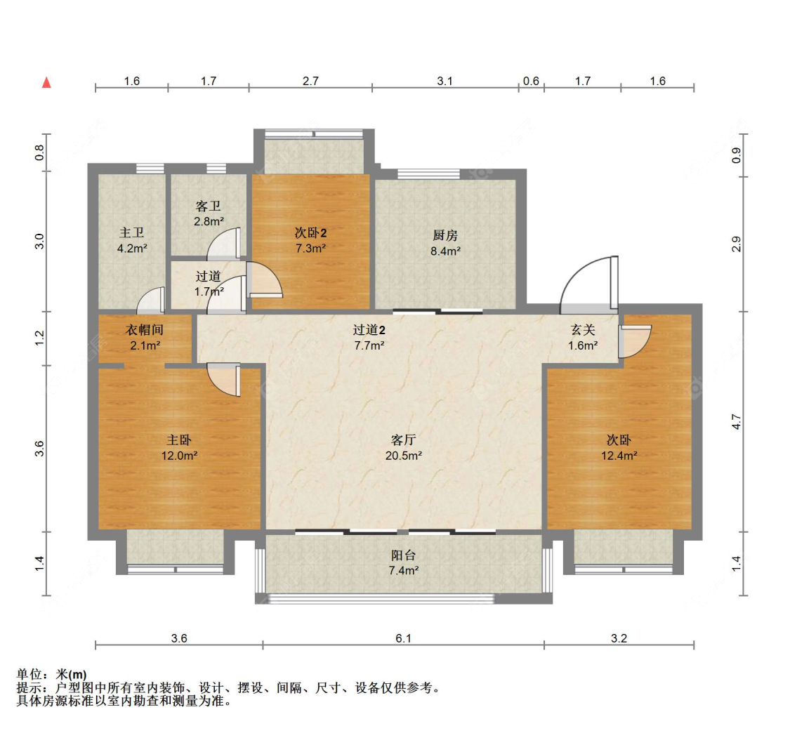 苏州朗诗乐府在售二手房源户型图_小牛看房
